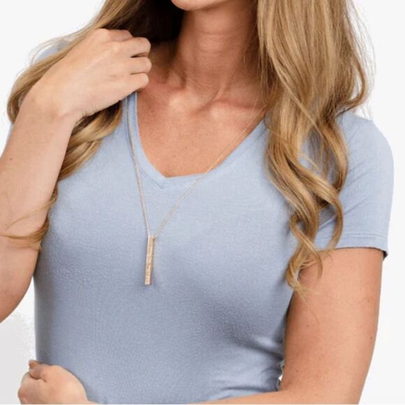 MOM OF THE YEAR NECKLACE by Tate & Zoey - Picture 3 of 3